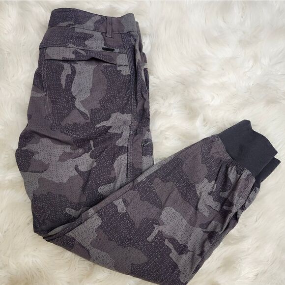 Prana camo cargo pocket hiking jogger pants - Picture 1 of 12